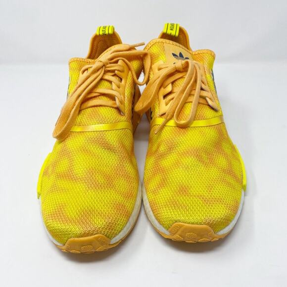 Adidas Yellow/Orange NMD R1 Casual Sneakers Lace Up Men's Size 13 EUC - Picture 2 of 9